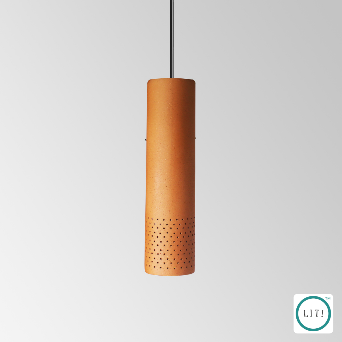 Eco-friendly boho pendant lamp made from straw