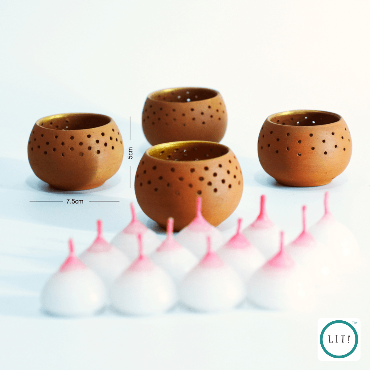 Ovo Tealight Holder (Pack of 2)