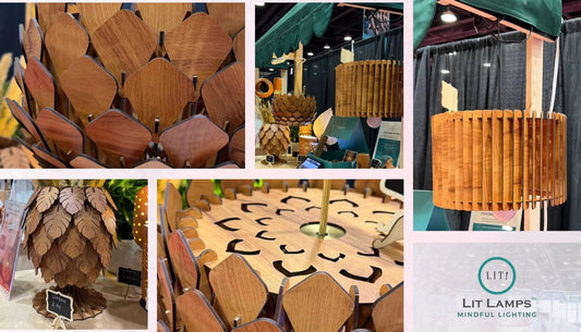 Lit Lamps’ New Wooden Lighting Collection Debuts at National Women’s Show Vancouver