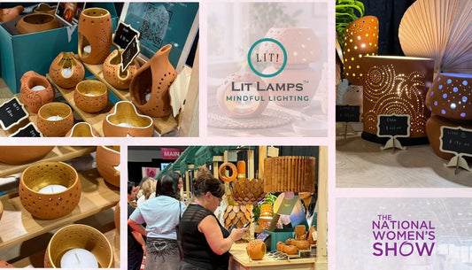 Terracotta Lamps at the National Women’s Show Vancouver: Natural Lighting for Canadian Homes