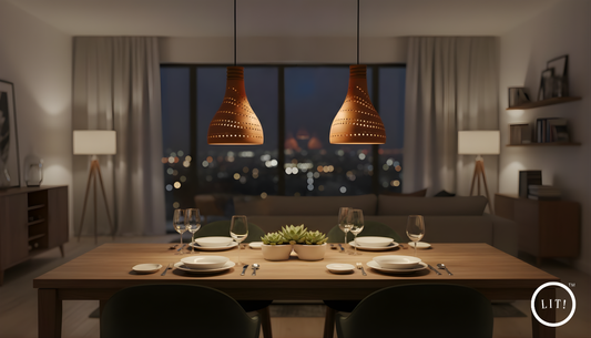 Terracotta Lamps for Dining Room: Warm & Natural Lighting Ideas