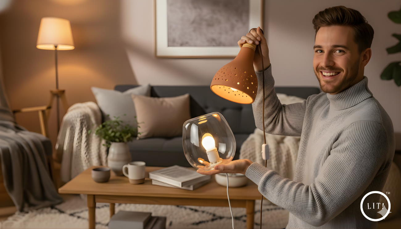 Terracotta Lamps or Glass Lamps: What Works Best for Home Decor?