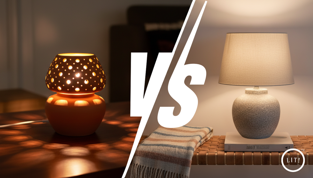 Terracotta Lamps vs Stone Lamps: Which Is Better for a Cozy Home?