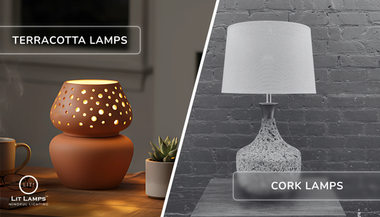 Terracotta vs Cork Lamps: Which One Is Better for Your Home?