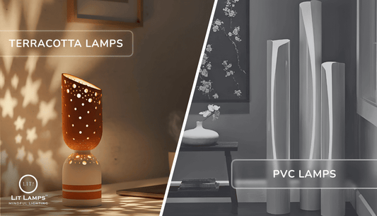 Terracotta Lamps vs PVC Lamps: Which One Is Better for Your Home?