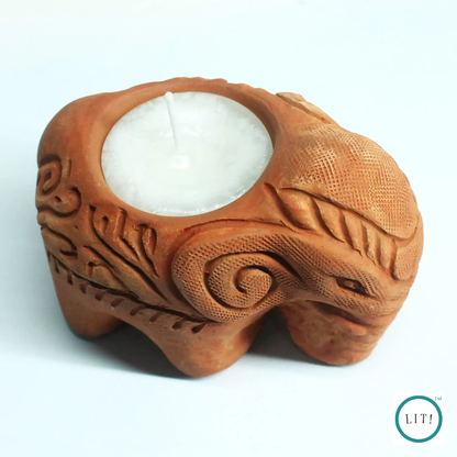 Gaja Terracotta Tealight Holder