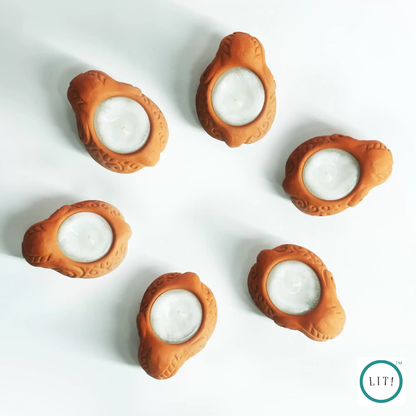 Gaja Terracotta Tealight Holder