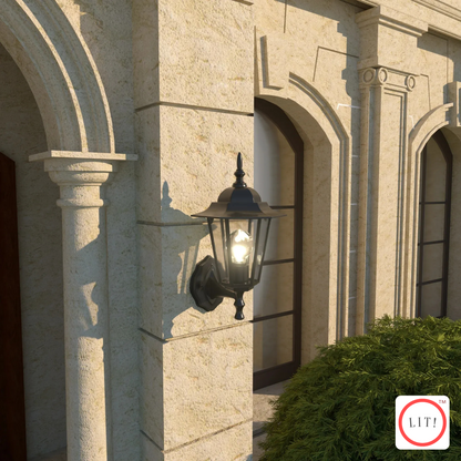 Aluminium Alloy Porch Light Fixtures for Outdoor Garage and Pathway