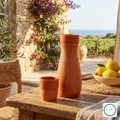 Curvy Terracotta Water Bottle