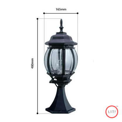 Elegant Durable Aluminium Outdoor Wall Light for Garage & Pathways