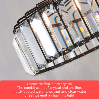 Nordic Retro LED K9 Crystal Light