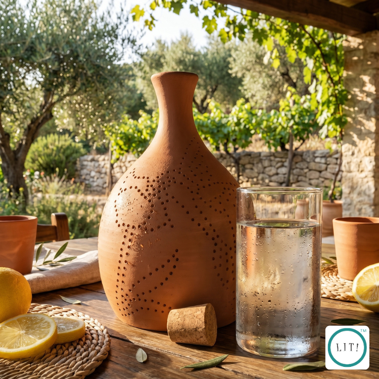 Coca Terracotta Water Bottle