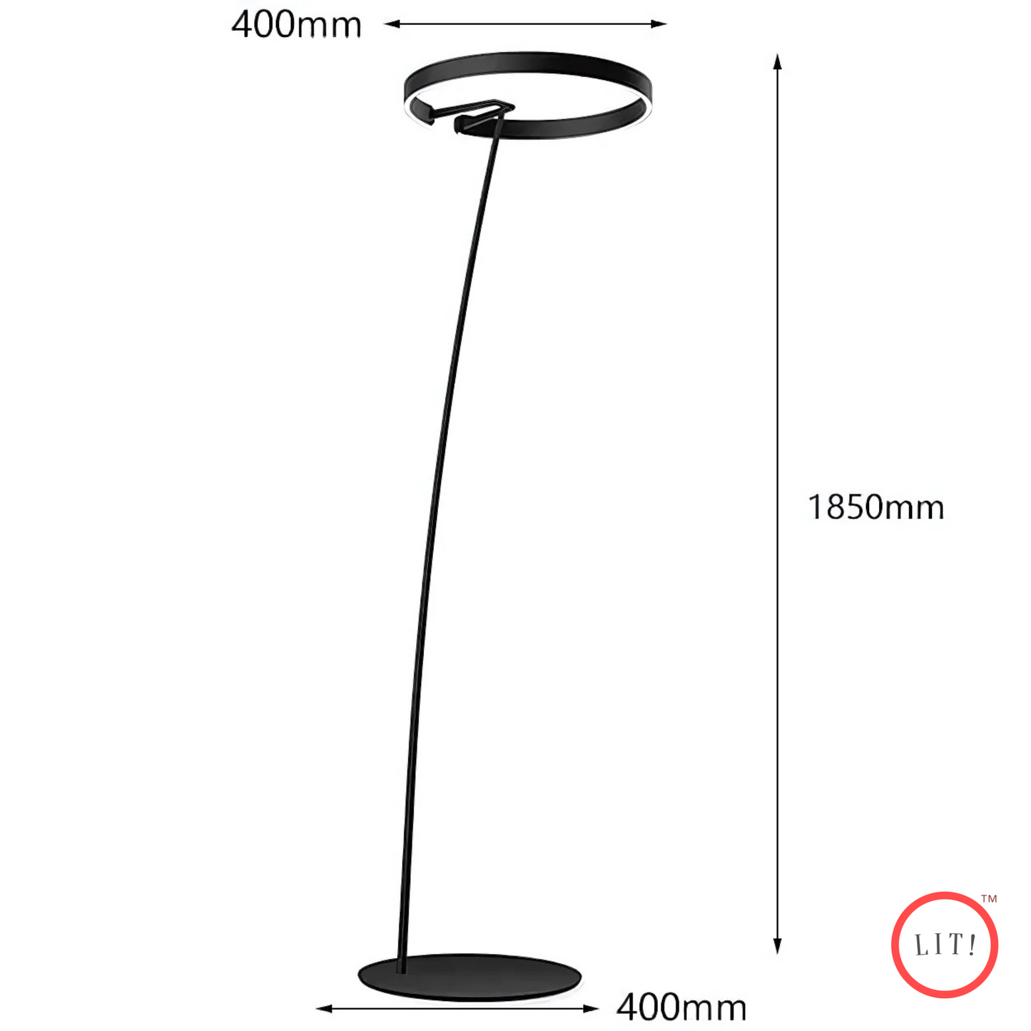 Nordic Modern Fishing Style Artistic Vertical Floor Lamp for Living Room, Bedroom, and Study Room