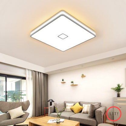 Minimal Square Ceiling Mounted Light