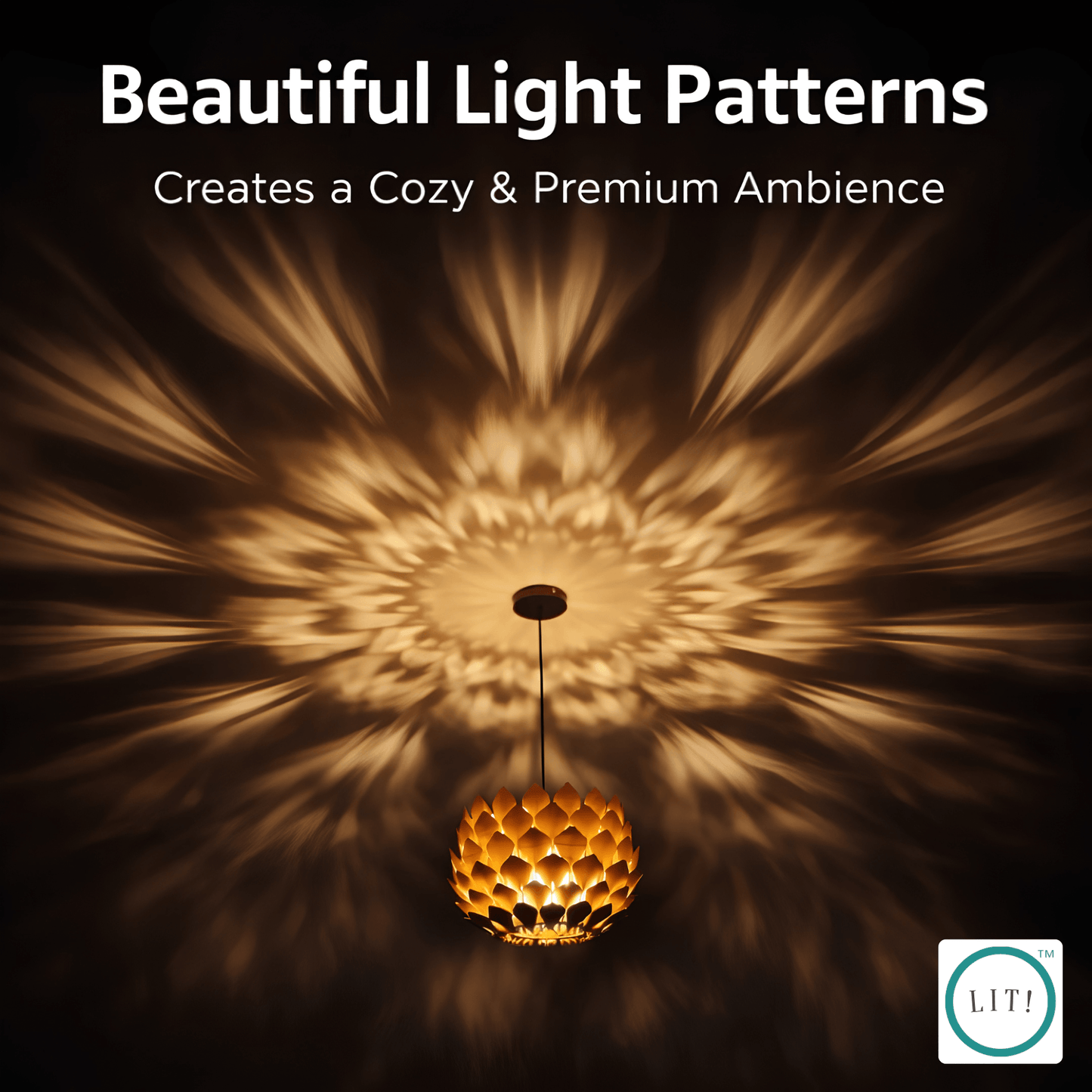 Petra Wooden Pendant Light