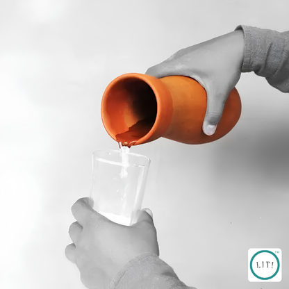 Curvy Terracotta Water Bottle