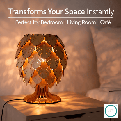 Verdan Wooden Table Lamp
