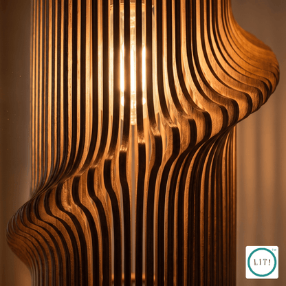 Caden Wooden Pendant Light