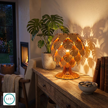 Verdan Wooden Table Lamp