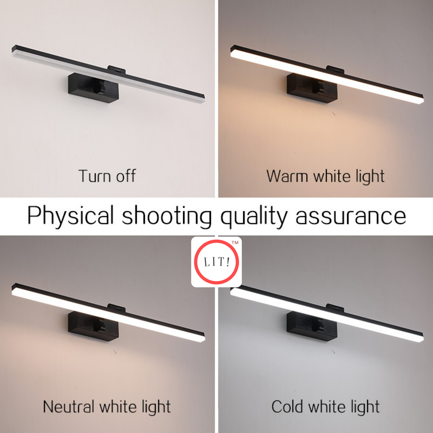 IP44 Waterproof LED Modern Vanity Light