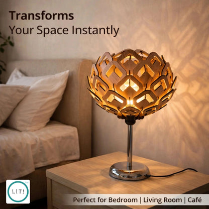 Arven Wooden Table Lamp