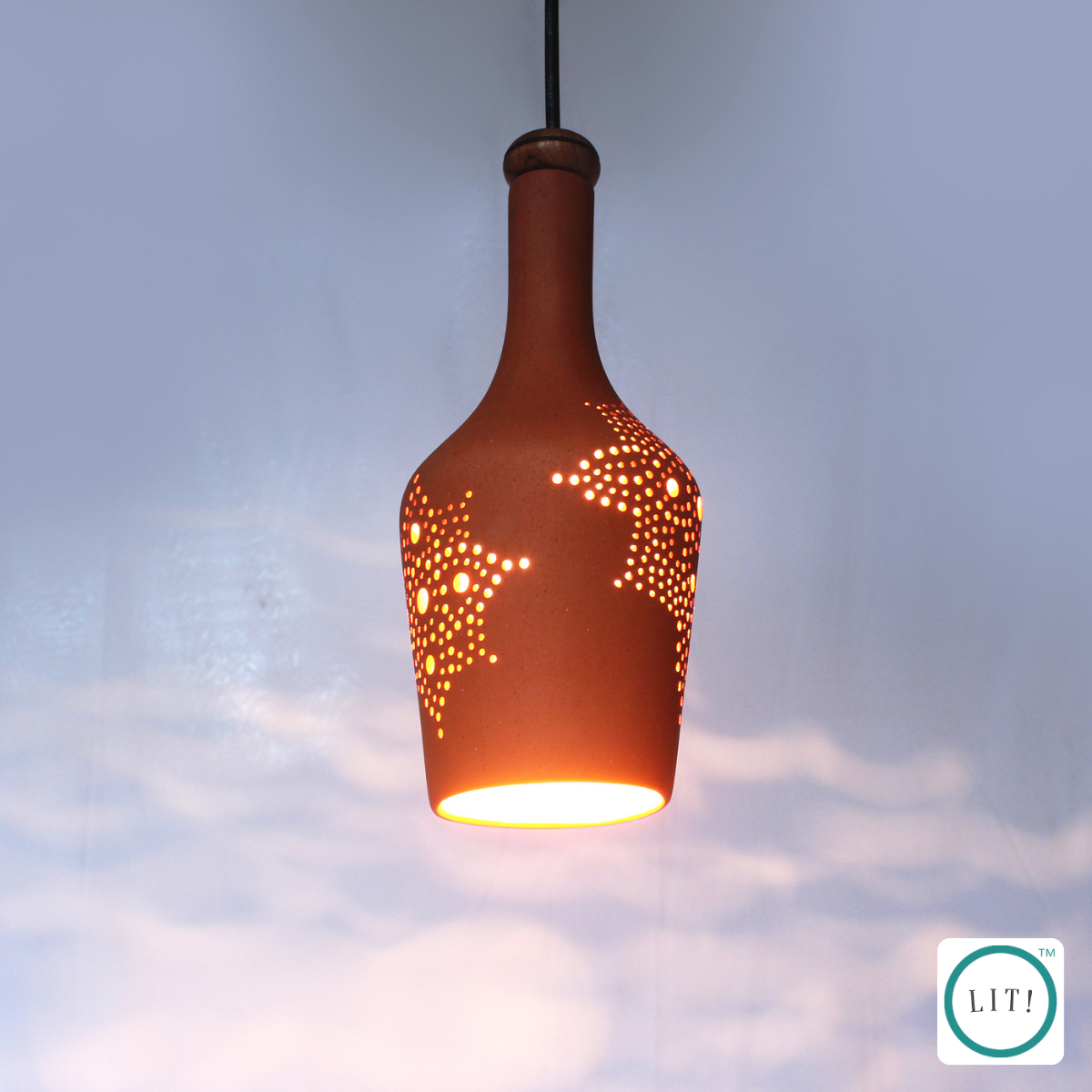 Arden Terracotta Pendant Light