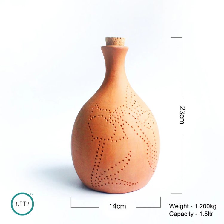 Coca Terracotta Water Bottle