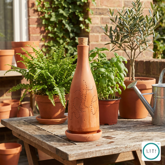 Cheer Terracotta Water Bottle