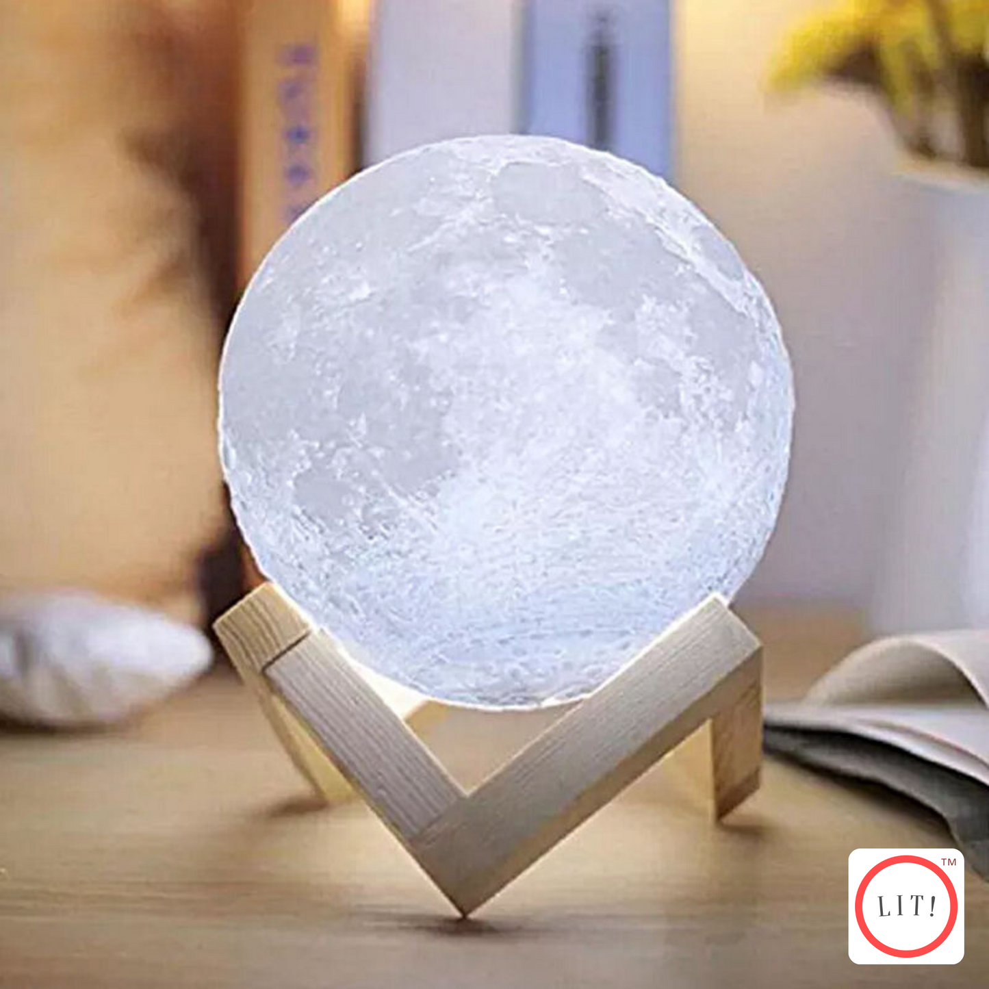 2 in 1 Rechargeable LED Sun Projection Moon Light