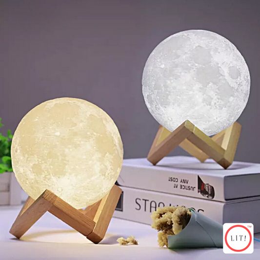 2 in 1 Rechargeable LED Sun Projection Moon Light