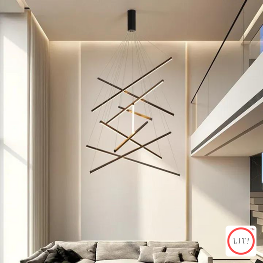 High-Rise Duplex Chandelier