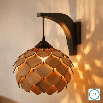 Vera Wooden Wall Lamp