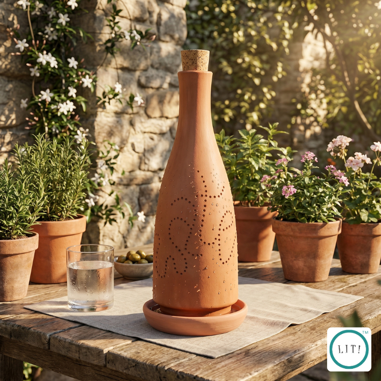 Cheer Terracotta Water Bottle