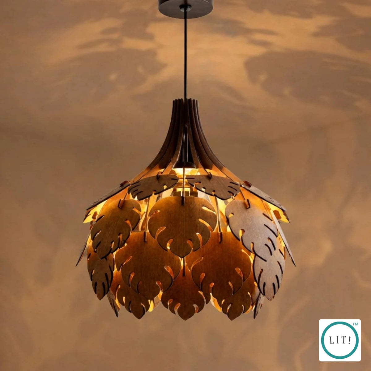 Aspen Wooden Pendant Lamp