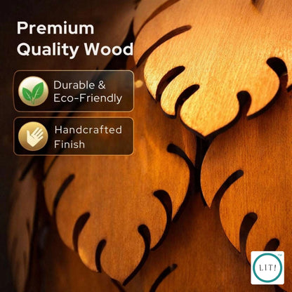 Aspen Wooden Pendant Lamp