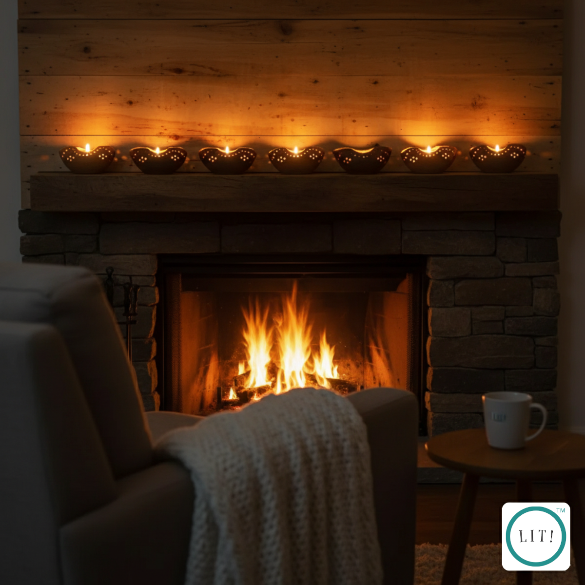 Chira Tealight Holder (Pack of 2)