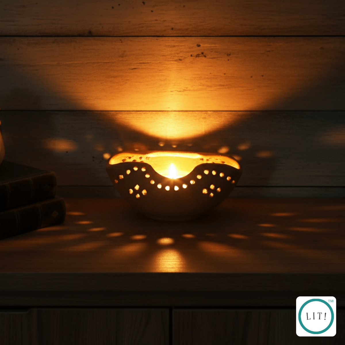 Chira Terracotta Tealight Holder