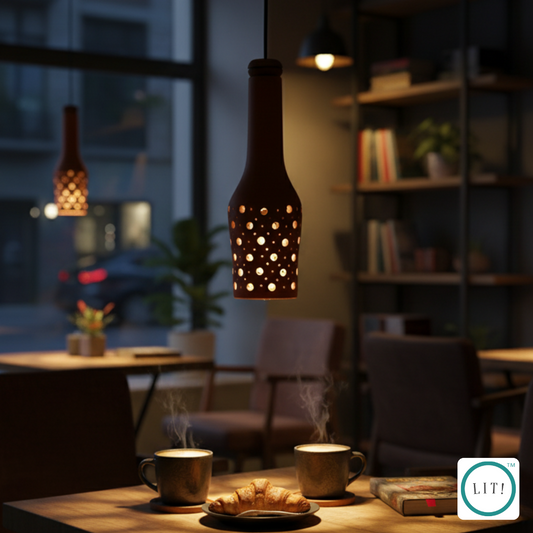 Cheers Style Terracotta Pendant Light – Earthy Elegance for Your Space