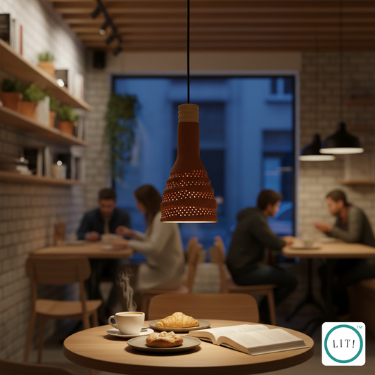Earthen Wonder Incandescent Terracotta Ceiling Light
