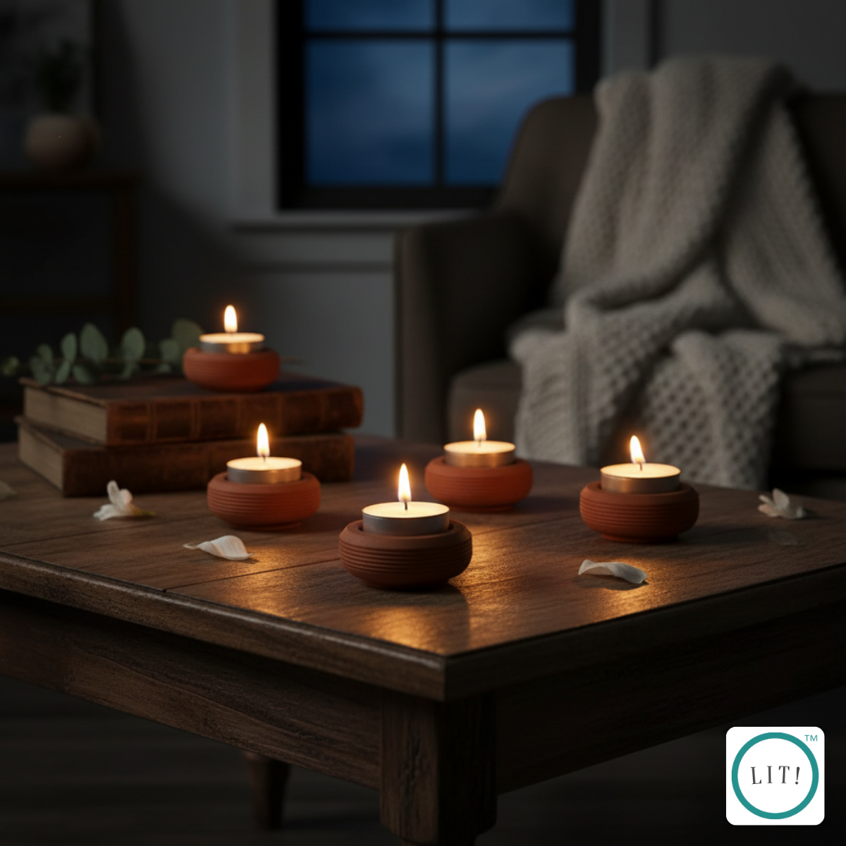 Voro Tealight Holder (Pack of 2)