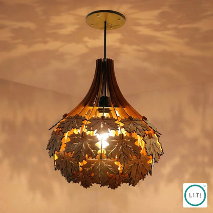 Maple Leaf Pendant Lamp