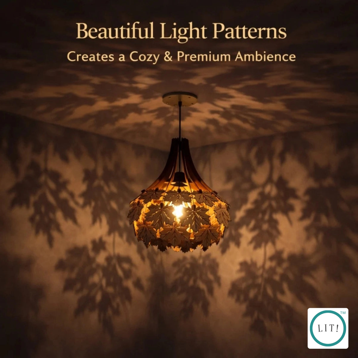 Maple Leaf Pendant Lamp