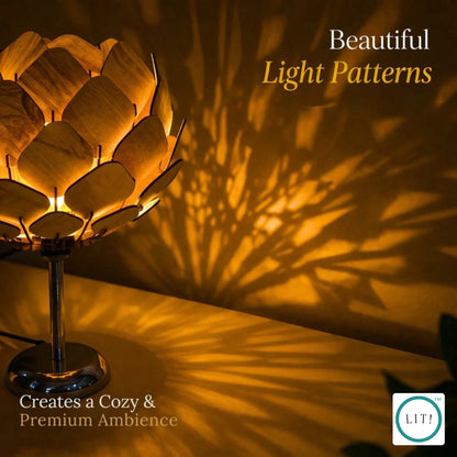 Lotara Wooden Table Lamp