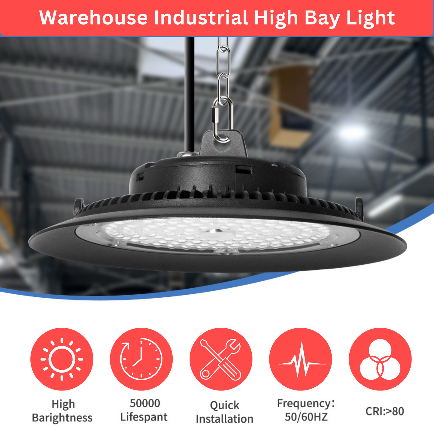 High Bay Warehouse and Garage LED Light